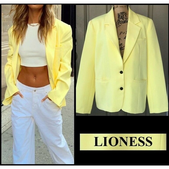 Lioness Lion's DEN Blazer Lime Size Small US - Picture 1 of 7